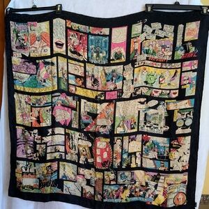 Nicole Miller silk scarf